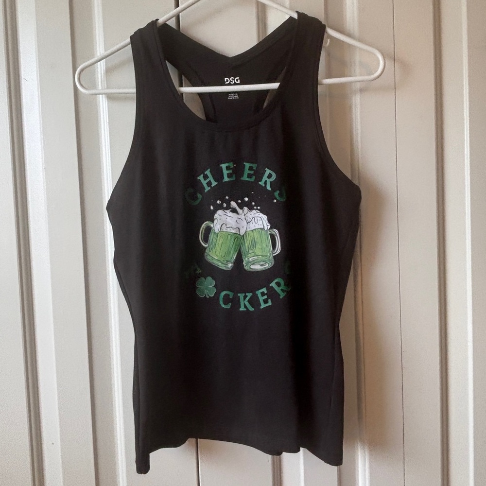 DSG Black Cheers Graphic Tank
